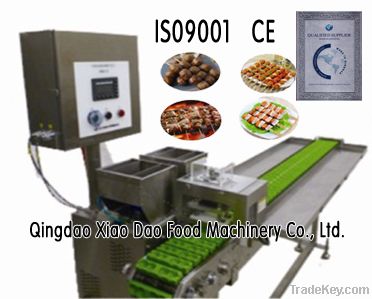 automatic meat skewer machine, stainless steel