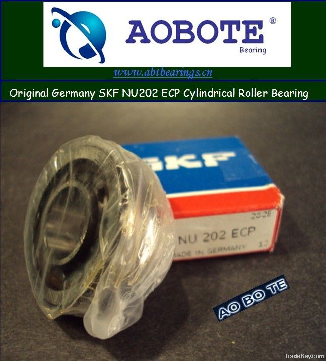 Original Germany SKF NU202 ECP Cylindrical Roller Bearing