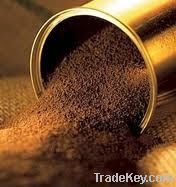 Spray dried green coffee powder