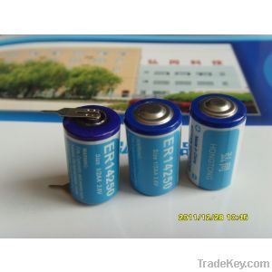 1/2 AA ER14250S primary lithium battery high temperature type