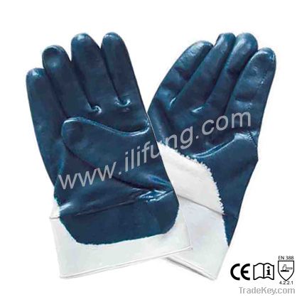 Cotton Jersey Glove with Safety Cuff