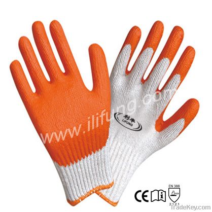 8G T/C Glove with Smooth Latex Coating