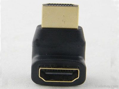 HDMI Male to Female Right Angle 90 Degree Adapter