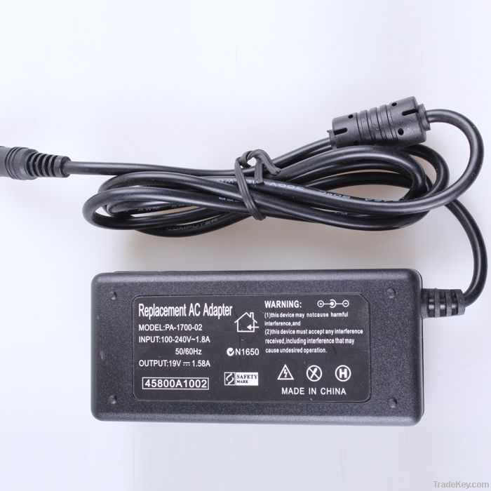 Wholesale Laptop Adapter Universal, 19V 1.58A For Acer Laptop Adapter