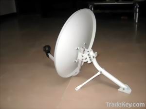 Ku band 80cm / 30 inch satellite dish antenna
