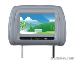 High definition 7 inch headrest dvd headrest monitor