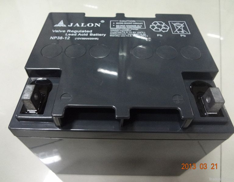 12V38Ah lead acid battery for ups