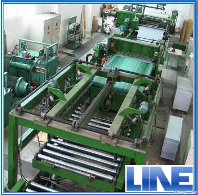 metal coil cut to length line