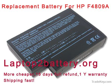 Replacement Laptop Battery For F4809A