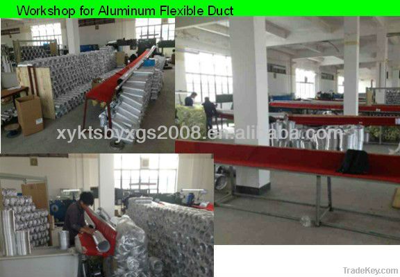 DOUBLE LAYER DUCTING INSULATED FLEXIBLE ALUMINUM OEM