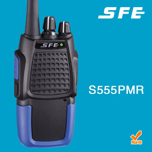 SFE S555pmr Licence free  Portable PMR446 walkie talkie