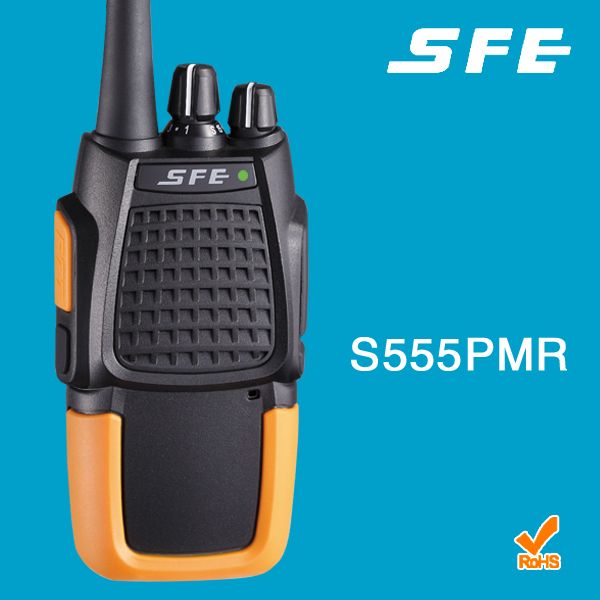 SFE S555pmr Licence free  Portable PMR446 walkie talkie  