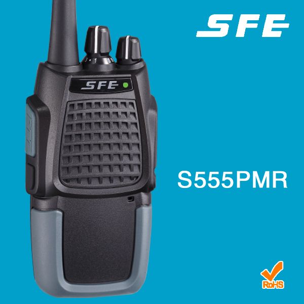 SFE S555pmr Licence free  Portable PMR446 walkie talkie