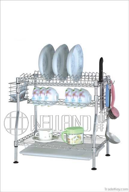 2013 Patent Mini Kitchen Dish Shelf