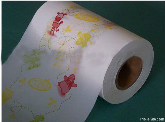 Non-breathable PE film for diapers and sanitary napkin