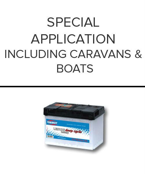 Battery for caravan and boat