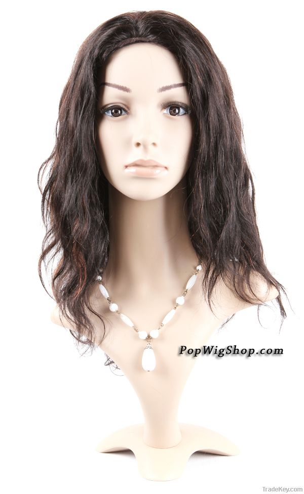 Full Lace Human Hair Wig Water Wave