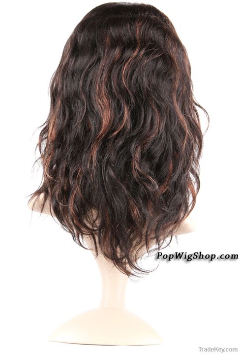 Full Lace Human Hair Wig Water Wave