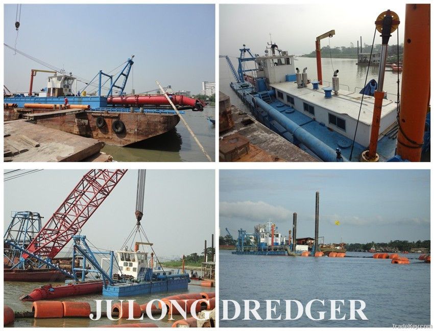 Hot-selling cutter type sand suction dredger