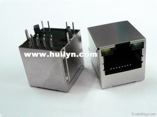 RJ45 +Transformer  1x1connectorï¼Œjack