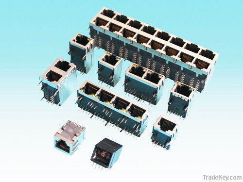 RJ45 +Transformer connector