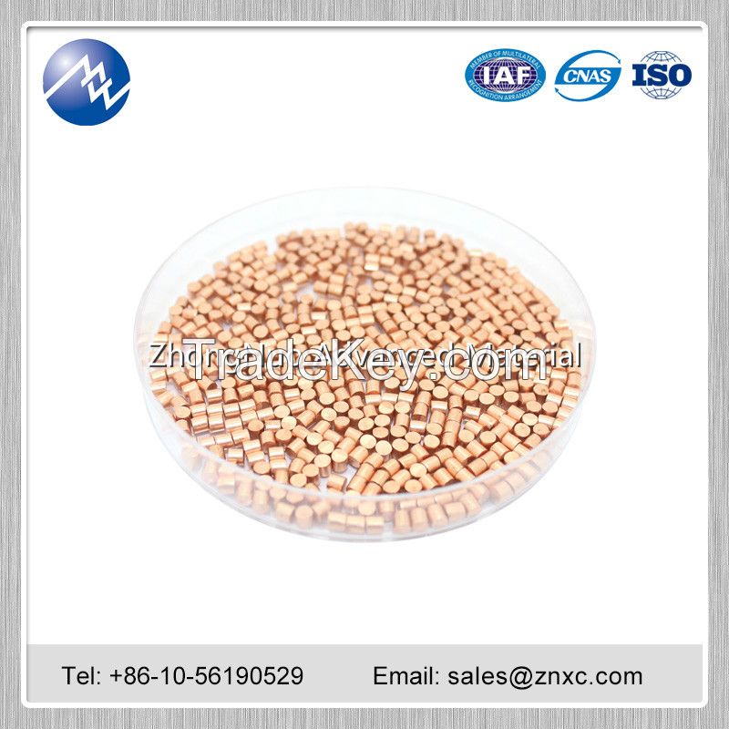 Cu pellets 99.9999% Pure copper slug