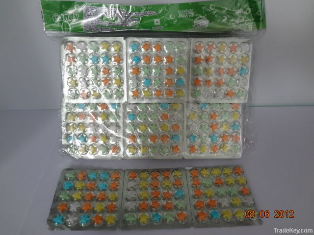 dextrose star candy in tablet