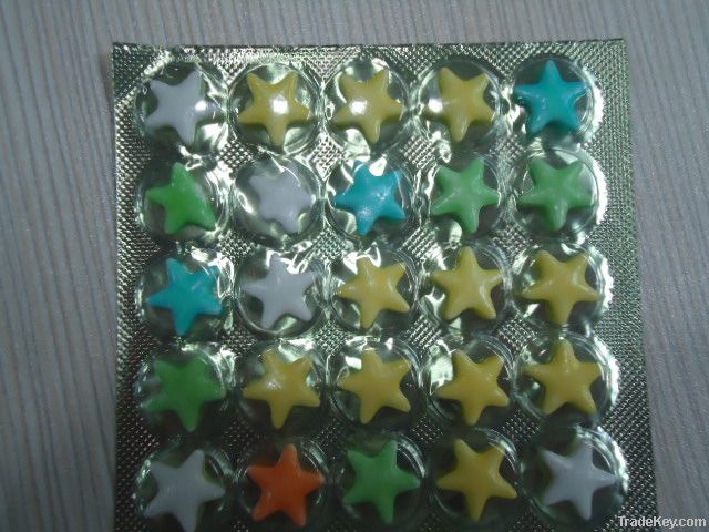 dextrose star candy in tablet