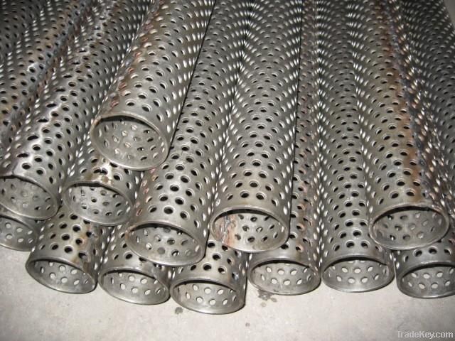 Stainless steel perforated Pipe/tube For Exhaust System