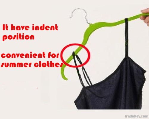 velvet shirt hanger