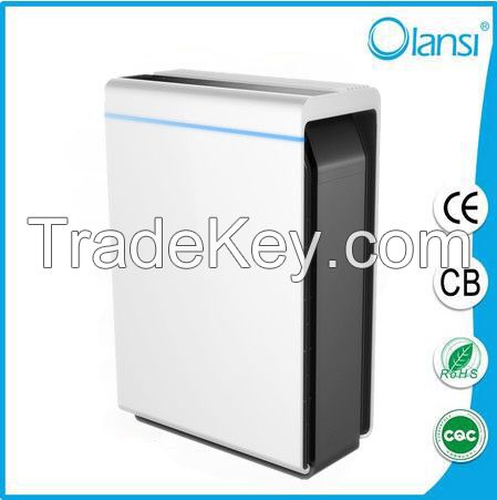 OLS-K07A Design professional smoke sensor hepa air purifier for home and office