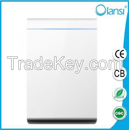 OLS-K07A Smart Design Personal Touch screen built-in Air quality sensor  HEPA air purifier