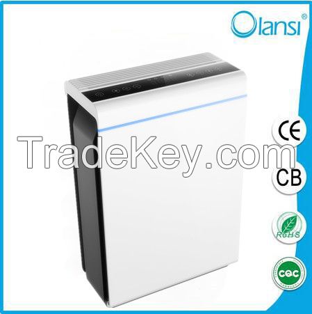 OLS-K07A Smart design electronic Air Purifier with air quality,Anion HEPA Air Purifier with control