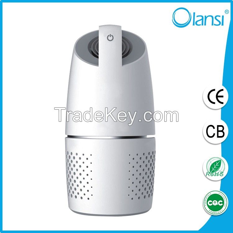 Olans K05A Remove Bad Smells Negative Ions Refreshing Air Ionizer (Black and White) , Car Air Purifier, air purifier