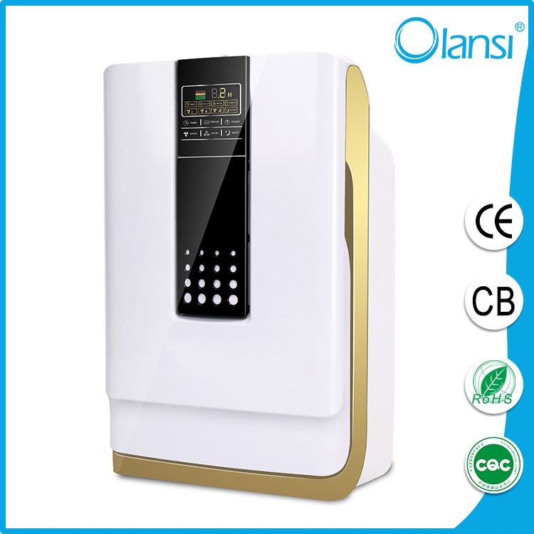 OLS-K01C OEM factory home HEPA filter air purifier with air quality monitor