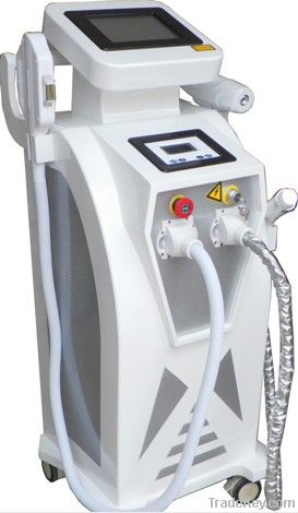 Popular vertical E-light machine(IPL&rf&laser hair removal)