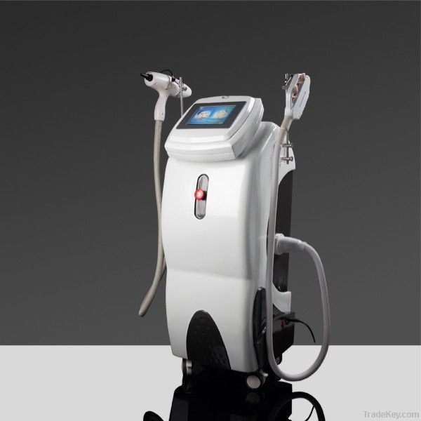 Multi-functional E-light and YAG Laser beauty equipment