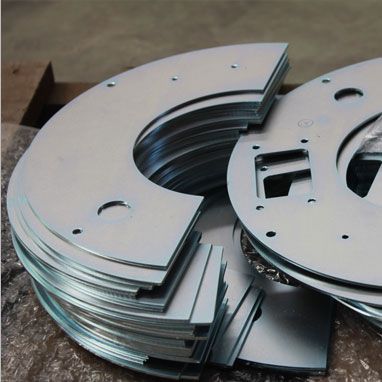 laser cutting steel parts