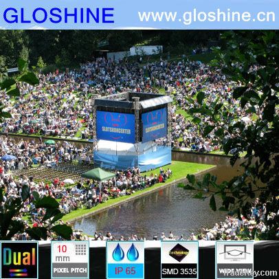 outdoor rental led display smd P10