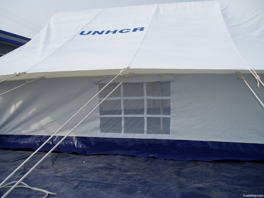 earthquake relief tent