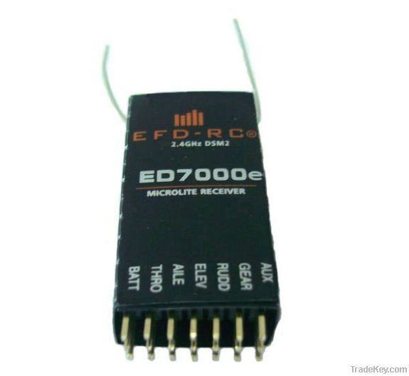 RC ED7000e 6 channel receiver