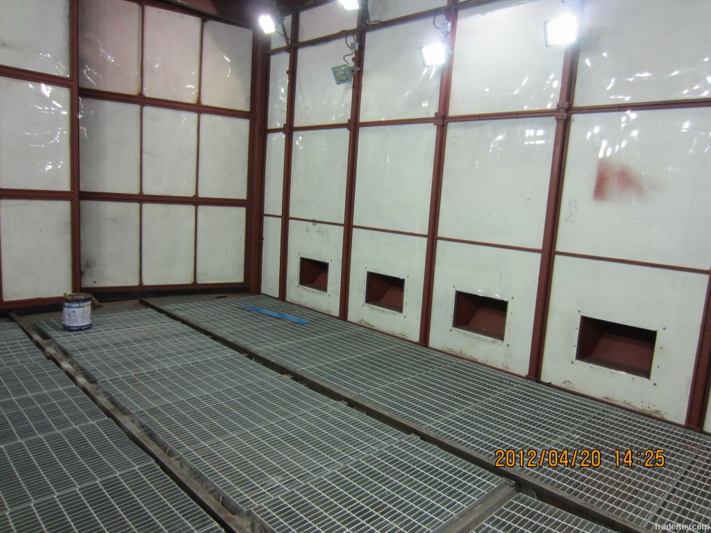 G series pneumatic conveying sandblasting booth