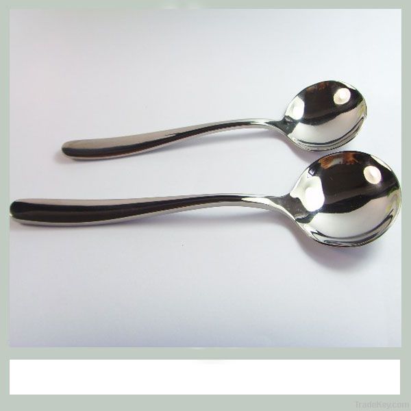 Stainless Steel Round Spoon