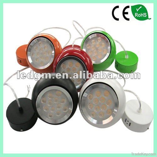 multi color housing led pendant lights 12w