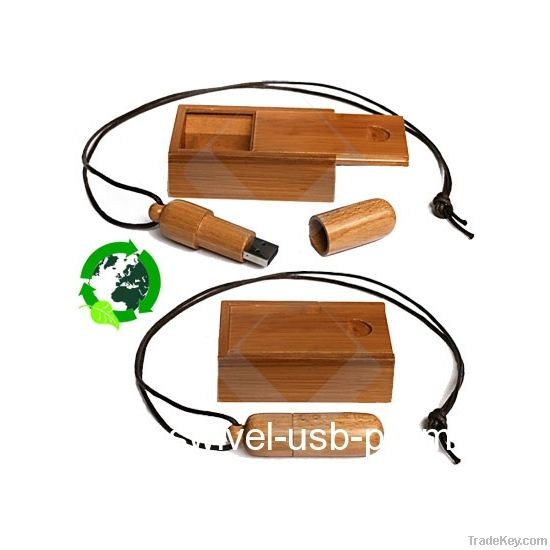 Woody bamboo usb flash drive supplier