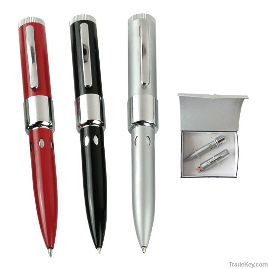 Metal ball pen built-in USB Pen Drive from 1GB to 32GB