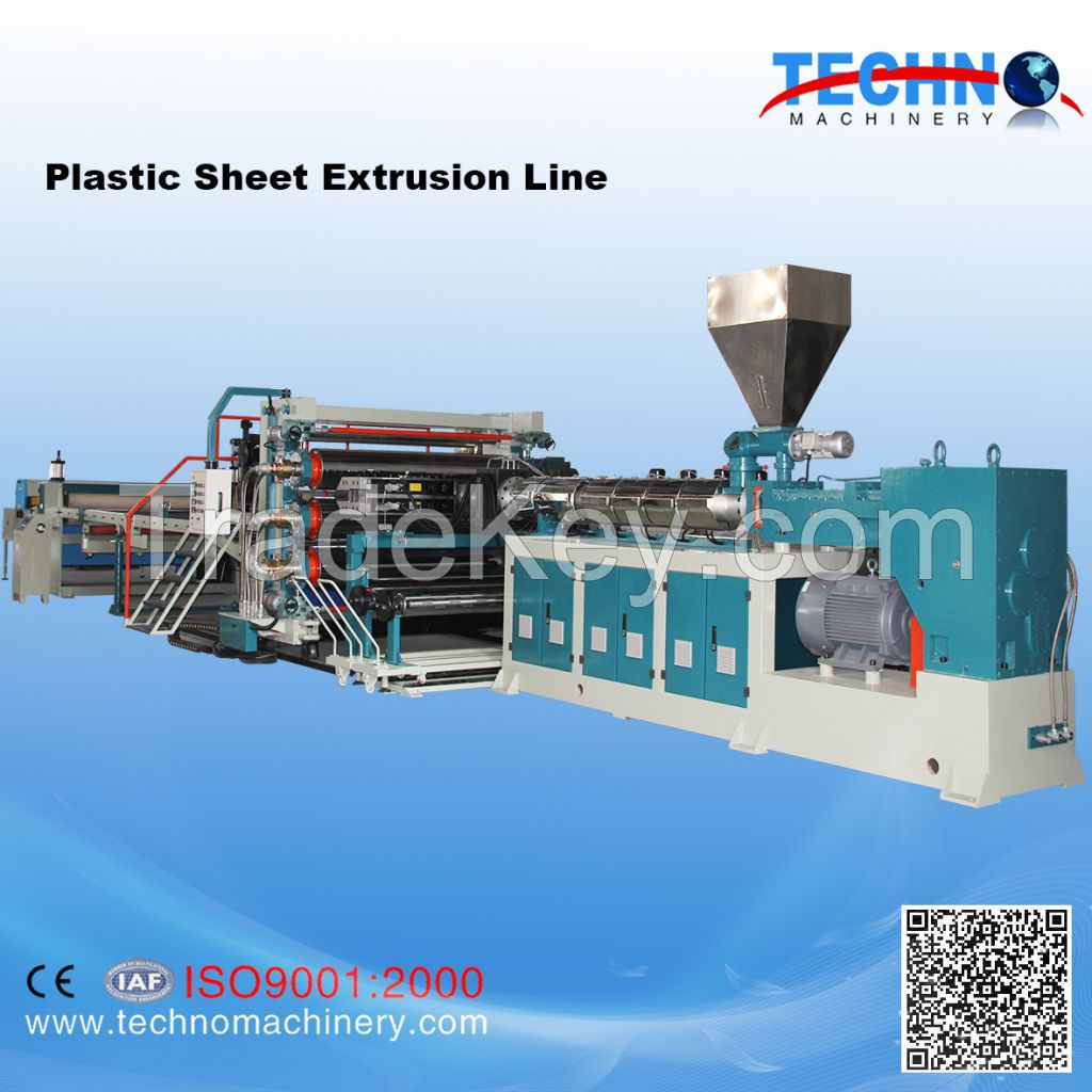 Plastic Sheet Extrusion Machine