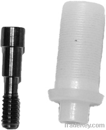 UCLA plastic castable abutment for trilobe connection Non-Indexed