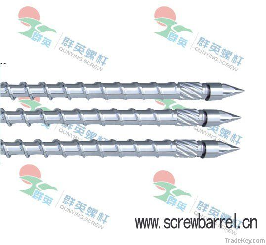 single screws for injection plastic molding machine