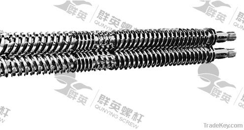 PVC PP Parallel twin screw and barrel  for injection molding machine